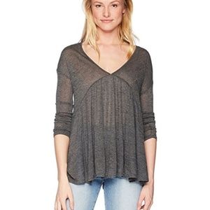 Lucky Brand Metallic Swing Top
